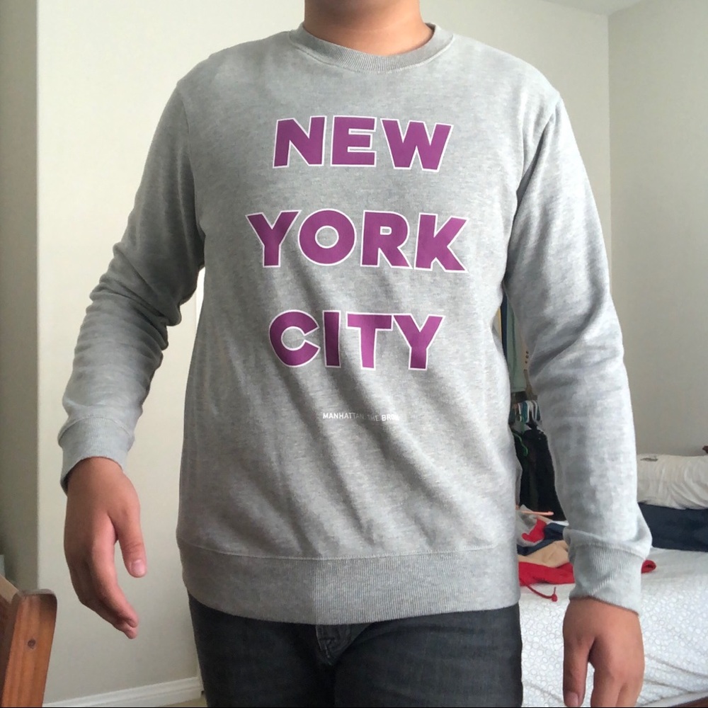 Sweater with Motif “NEW YORK CITY”